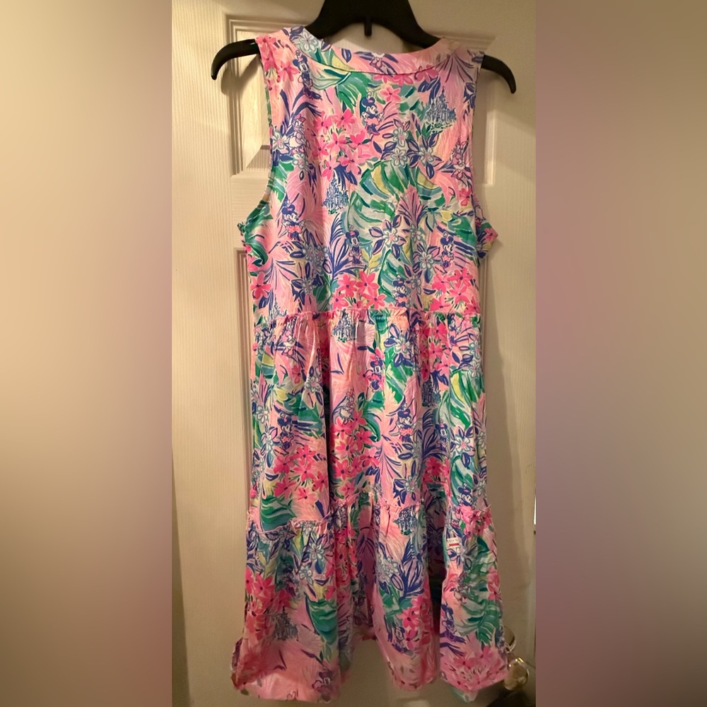 Lilly Pulitzer Women’s Lorina V-neck Dress - Size M - Multi Disney - NWT - Picture 3 of 4